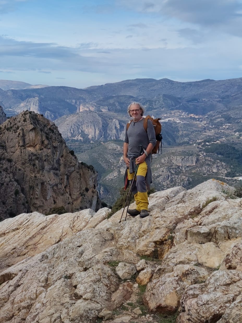 Philip Collette unterwegs in der Provinz Alicante in Spanien